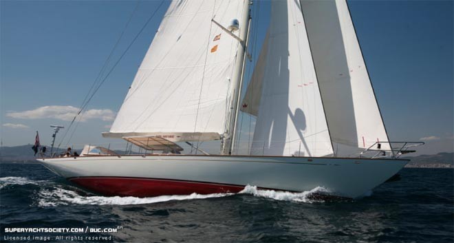 Superyacht finalist Drumfire © SW